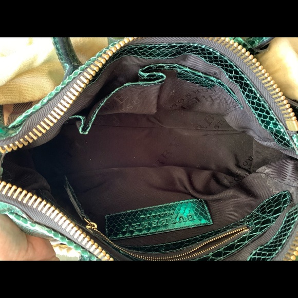 Burberry Prorsum the Blaze Bag with Python Trim - Picture 10 of 14